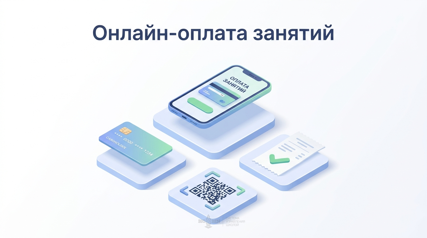 Онлайн-оплата занятий: подключение и настройка