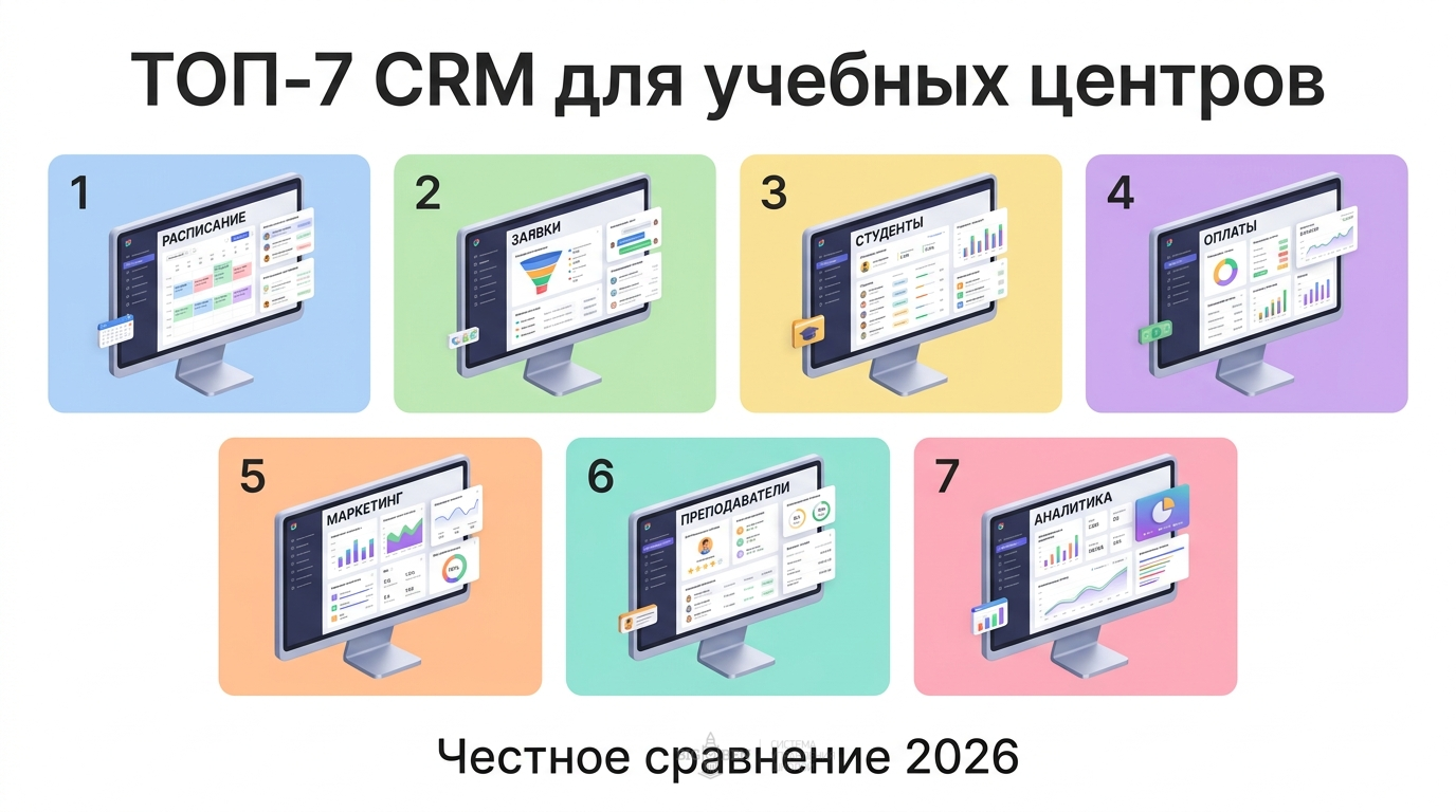 Как выбрать CRM для учебного центра: 12 критериев выбора