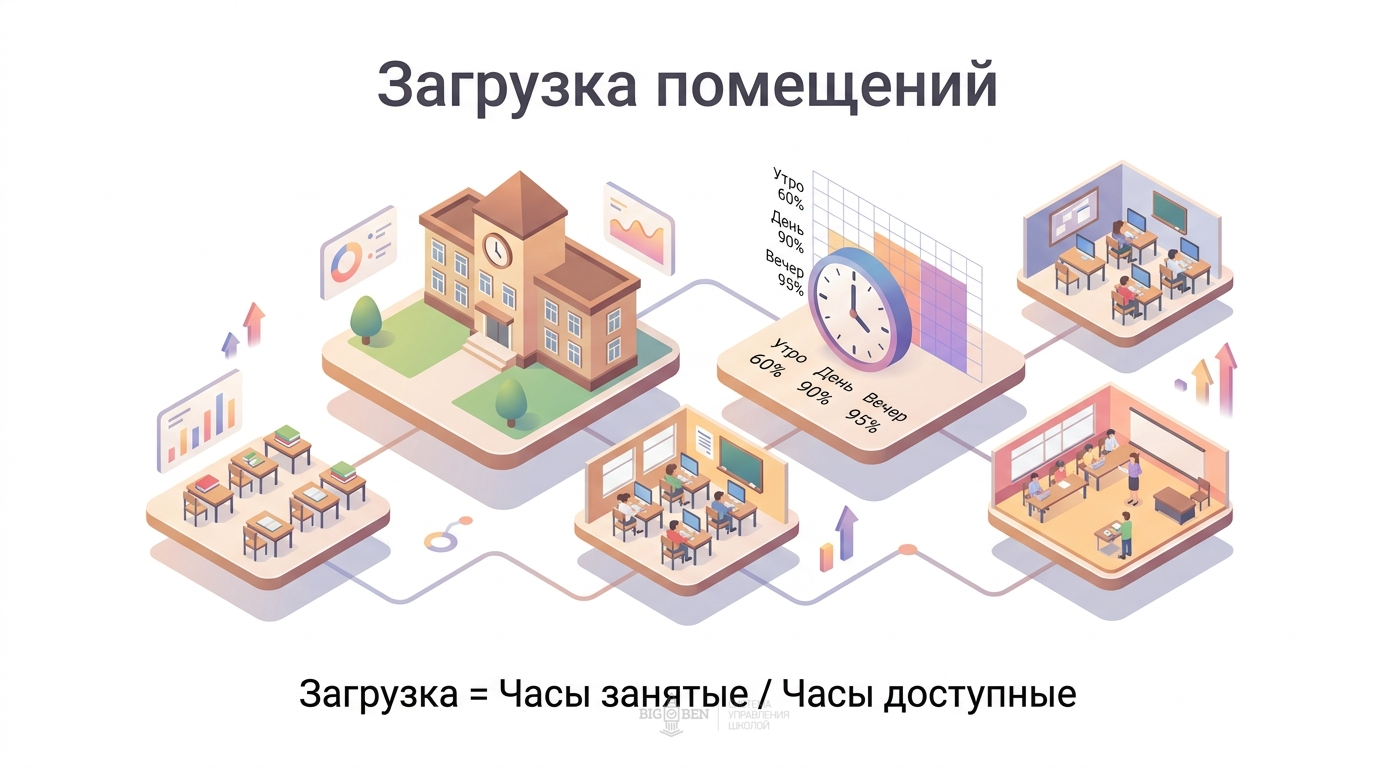 Максимальная загрузка помещений: формула и практика